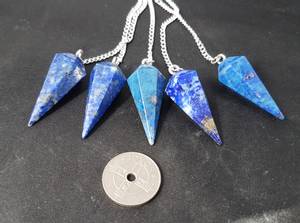 Hovedbilde Pendel Lapis Lazuli fasettert ...