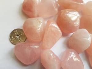 Hovedbilde rosenkvarts - rose quartz XL