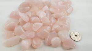 Hovedbilde rosenkvarts - rose quartz M