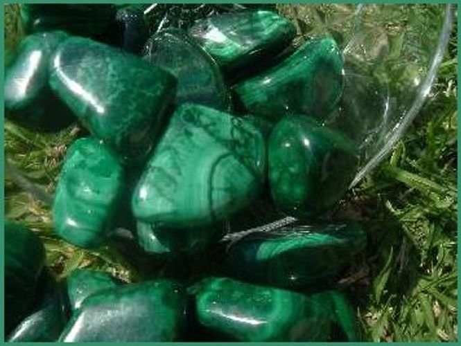 Hovedbilde malakitt - malachite L