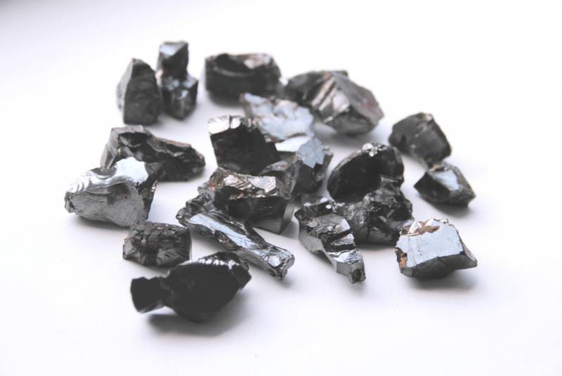 Shungite Elite shungite 50 gr bag: 5-11 grams stones