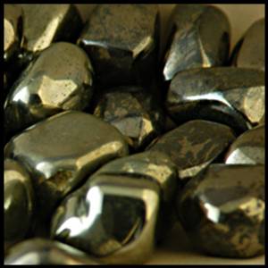 Hovedbilde pyritt - pyrite trumlet