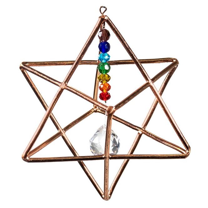 Hovedbilde Solfanger Merkaba med Chakra ...