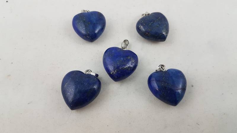 Anheng Lapis Lazuli hjerte 10x20x20mm
