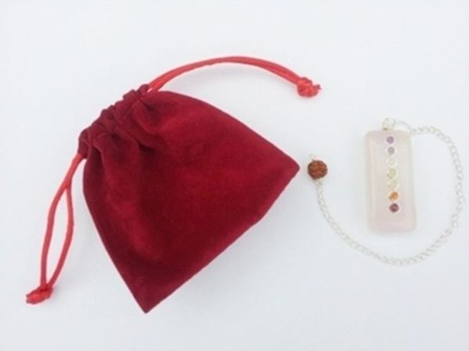 Hovedbilde Chakra Oval Rose Quartz ...