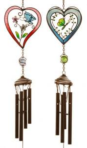 Hovedbilde Sommerfugl i hjerte vindspill ...