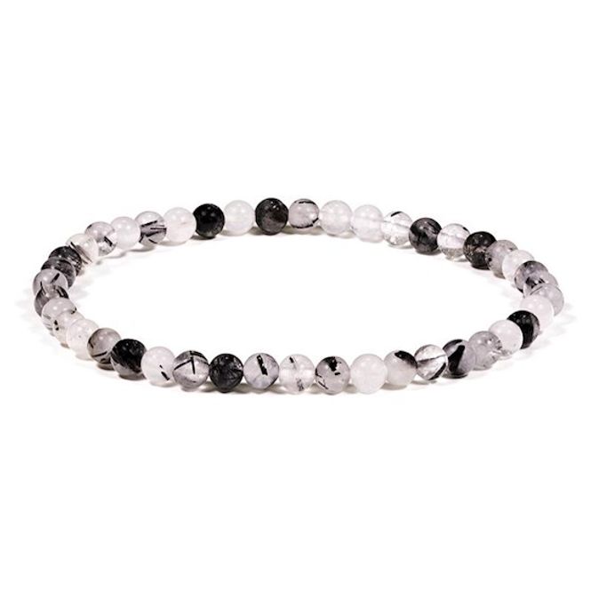 Hovedbilde Armbånd Turmalinkvarts 4mm ...