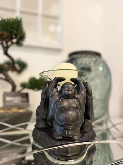Hovedbilde Aromalampe - Happy Buddha ...
