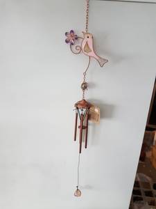 Hovedbilde Vindspill Fugl Rosa - Pink ...