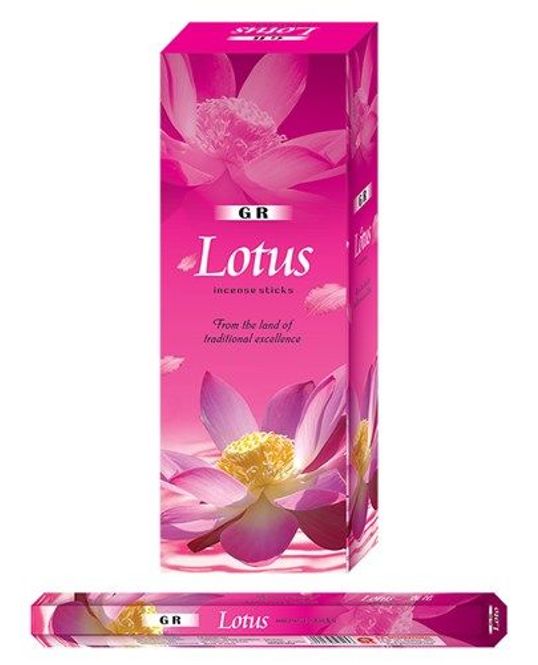 Hovedbilde Lotus røkelse hexagon package ...
