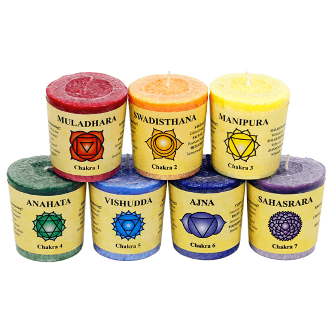 Hovedbilde 7 Chakras votive perfumed ...