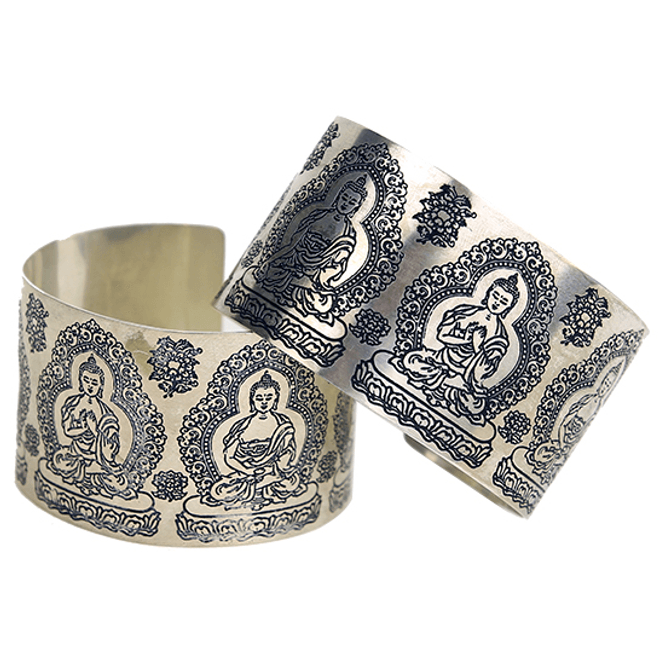 Hovedbilde Armbånd Buddha metall - ...