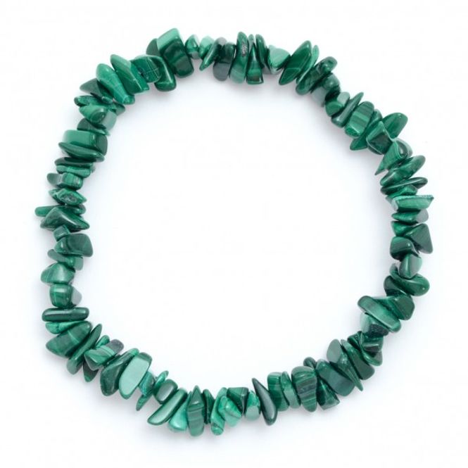 Hovedbilde Armbånd Malakitt Crystal Chip ...