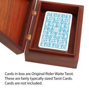 Hovedbilde Tarotkort eske-Aun brass Wood