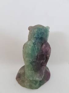 Hovedbilde Fluoritt Ugle - Fluorite Owl
