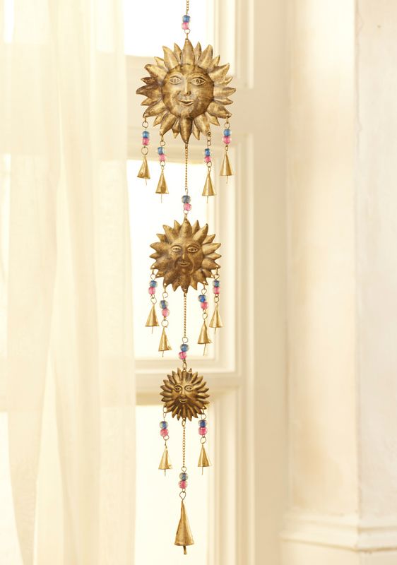 Vindspill Sol - Sun Tiered Iron Windchime