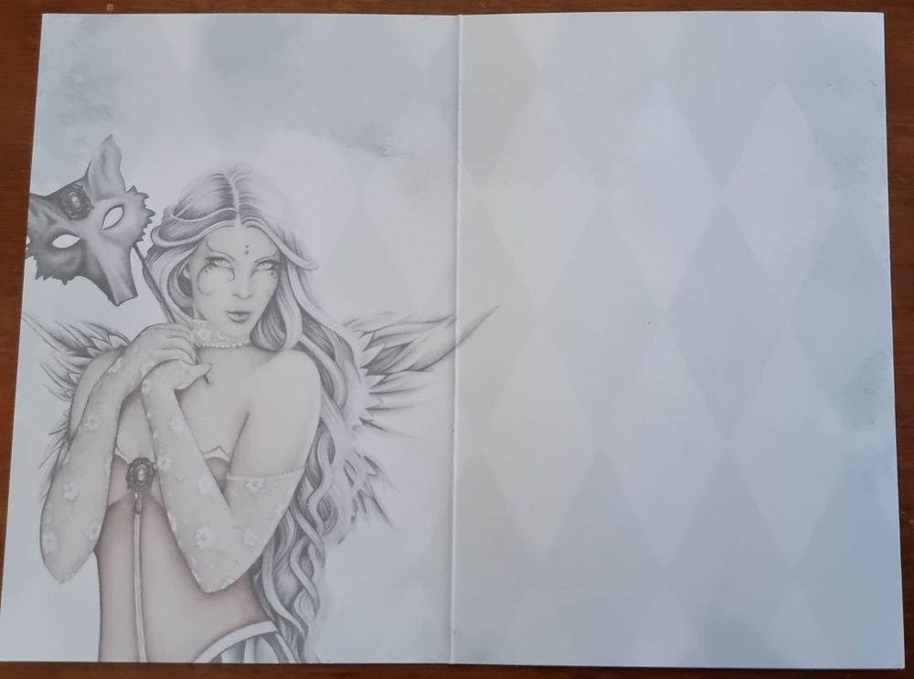 Postkort- Winter Wood Faery - Jessica Galbreth - Tree Free All Occasions Greeting Card