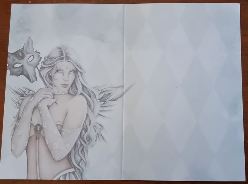 Postkort- Winter Wood Faery - Jessica Galbreth - Tree Free All Occasions Greeting Card