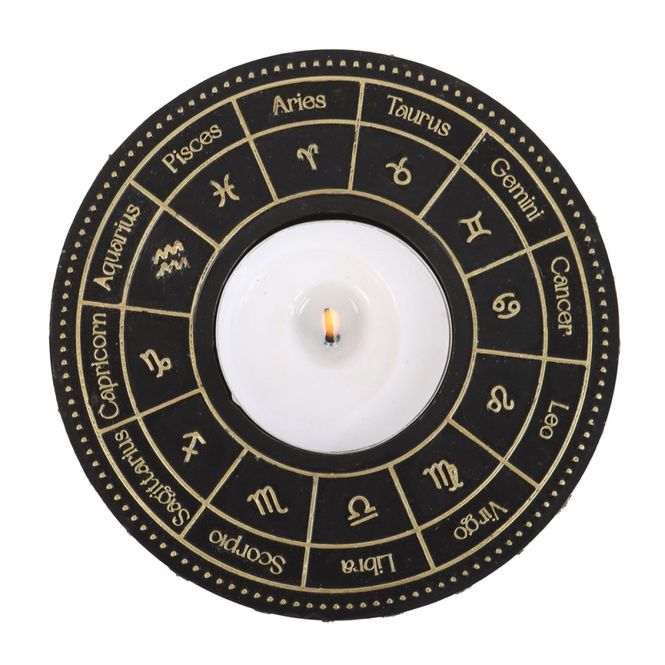 Hovedbilde Telysholder Astrology Wheel ...