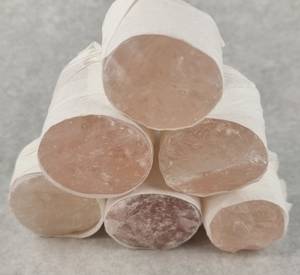 Hovedbilde rosenkvarts sylinder 